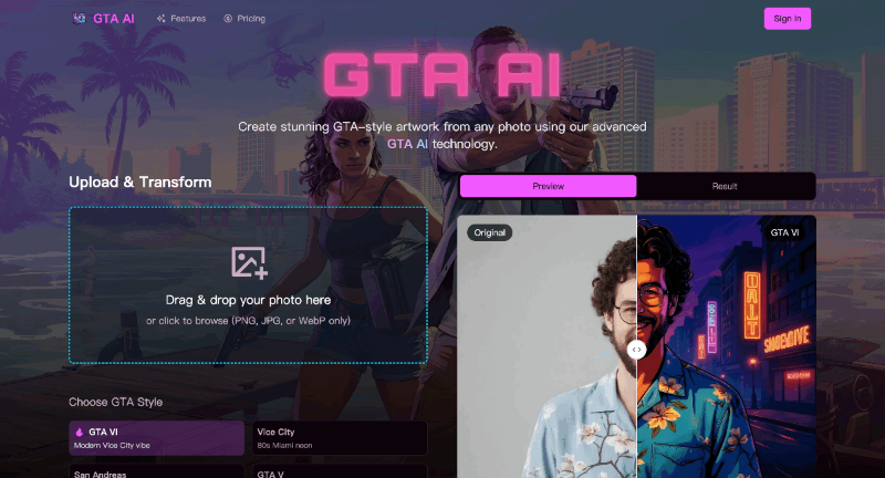 Скриншот GTA AI