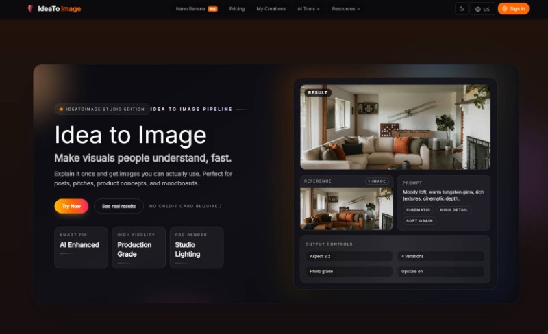 Скриншот Image To Image AI