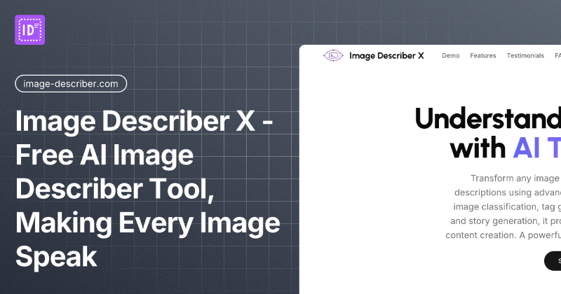 Скриншот Image Describer X