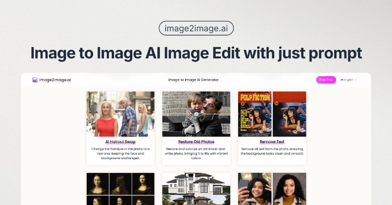 Скриншот Image to Image AI Generator