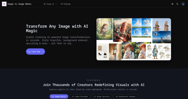 Скриншот Image to Image Maker
