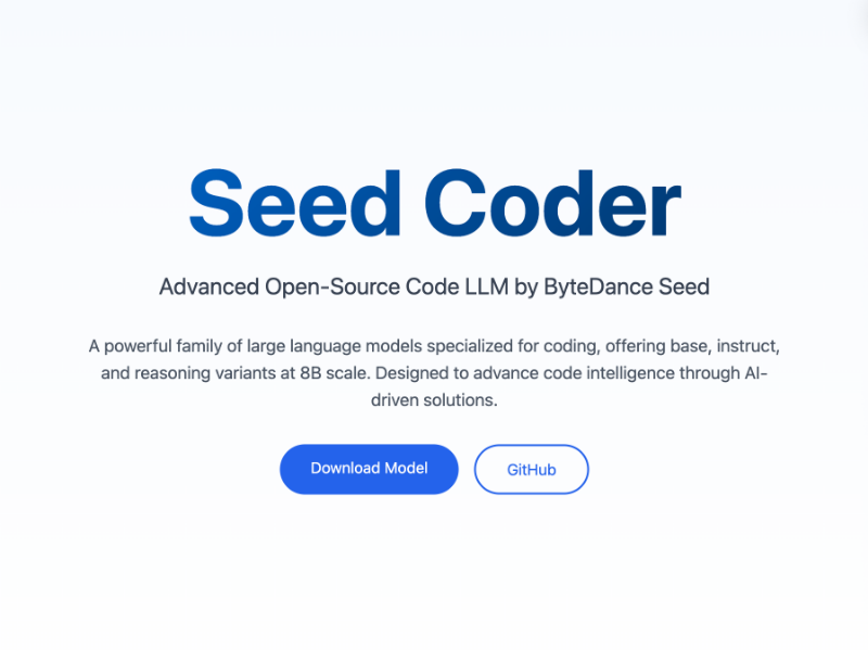 Скриншот Seed-Coder-8B-Base