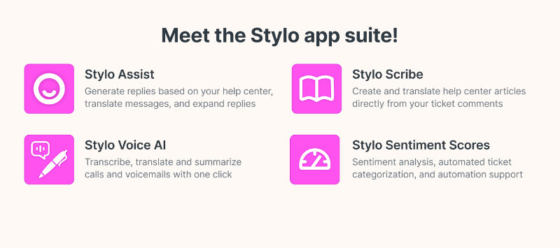 Скриншот Stylo AI