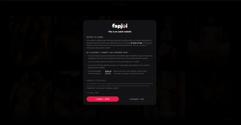 Скриншот FapJoi