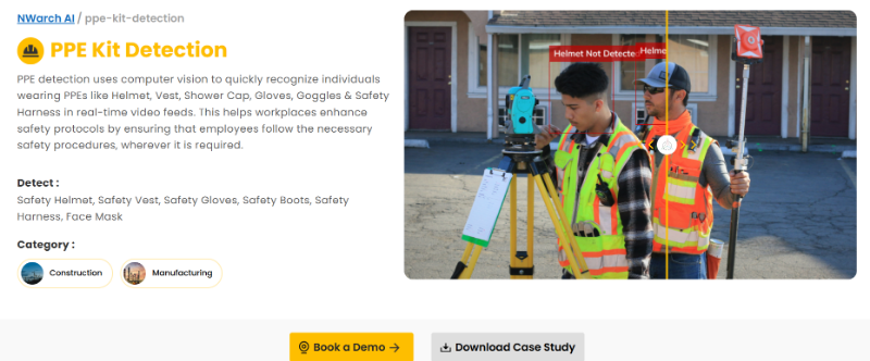 Скриншот PPE Kit Detection Agents