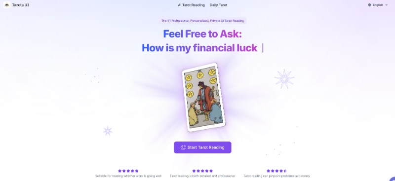 Скриншот Tarota AI