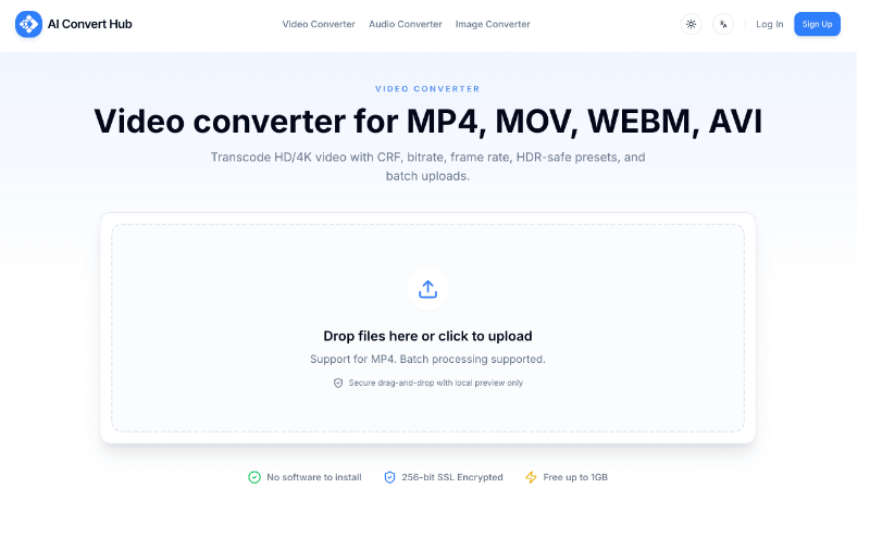 Скриншот AI Convert Hub