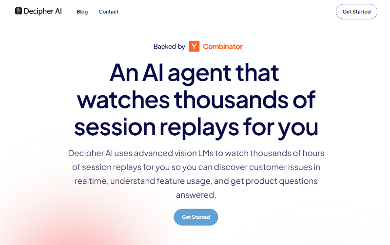 Скриншот Decipher AI