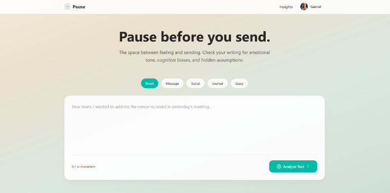 Скриншот Pause App
