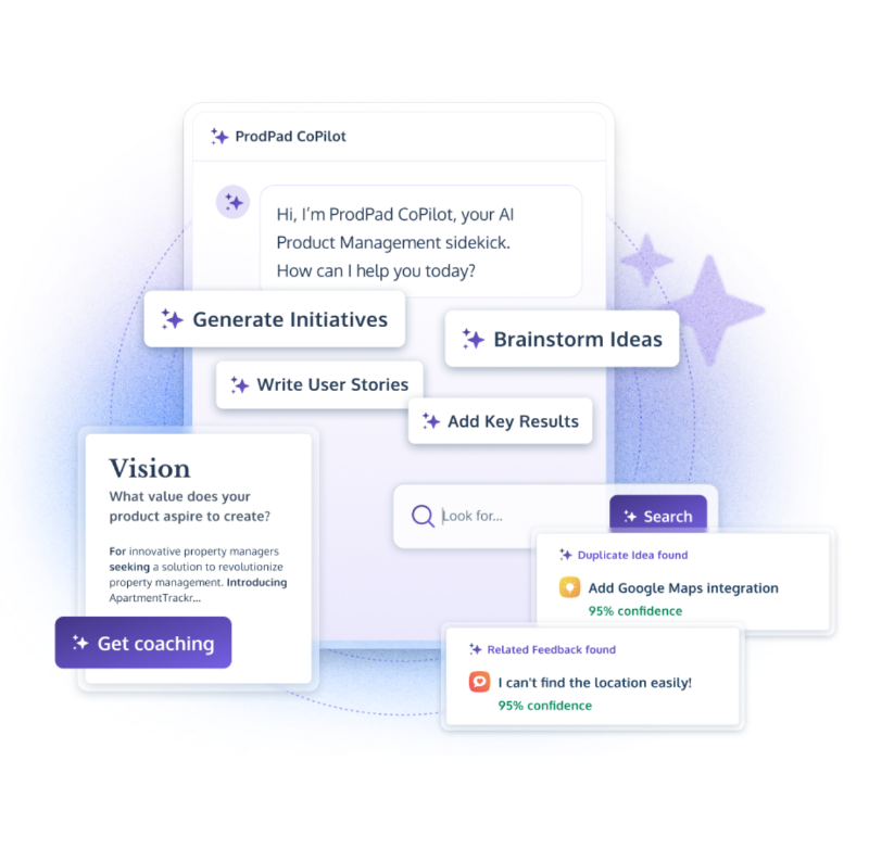 Скриншот ProdPad CoPilot for Product Manager