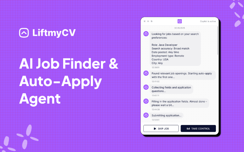 Скриншот LiftmyCV