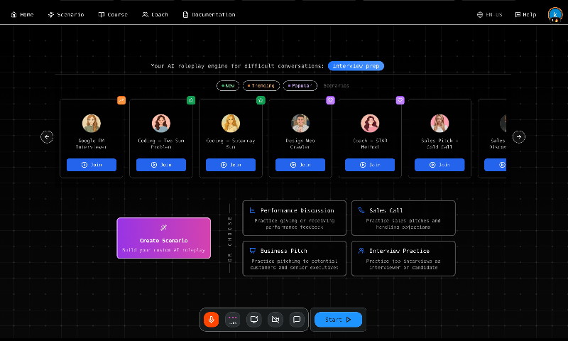 Скриншот Tough Tongue AI
