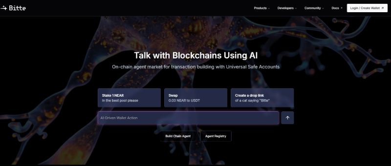 Скриншот BitteAI