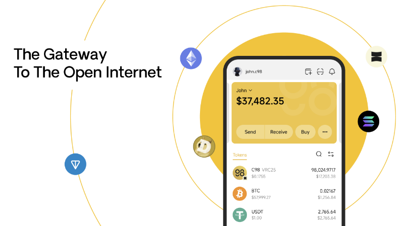 Скриншот Coin98 AI Wallet