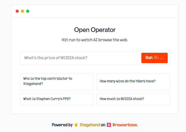 Скриншот Open Operator